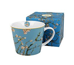 DUO ART GALLERY Jumbobecher 610 ml ALMOND BLOSSOM New Bone China Porzellan