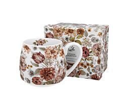 DUO FLORAL Fassbecher 430 ml PASTEL FLOWERS New Bone China Porzellan