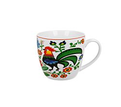 DUO ETNO Becher 460 ml FOLK ROCKS in Tragetasche, New Bone China Porzellan