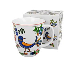DUO ETNO 31980 Becher 650 ml REGIONAL PATTERNS New Bone China Porzellan