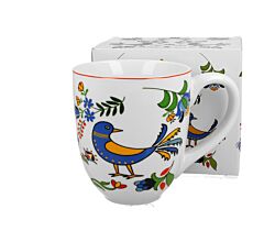 DUO KUBKI XXL Becher 1000 ml KASHUBIAN BIRD New Bone China Porzellan