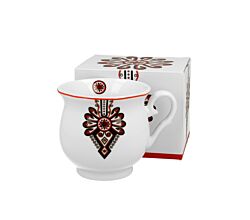 DUO ETNO Becher 500 ml RURAL ORNAMENT New Bone China Porzellan