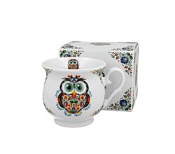 DUO ETNO Becher 500 ml ETNO OWL New Bone China Porzellan