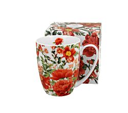 DUO FLORAL Klassischer Becher 360 ml FELICITY New Bone China Porzellan