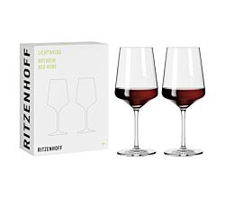 Ritzenhoff 6111005 Julie Rotweinglas-Set #1 LICHTWEISS Nadine Niggemeier 2022 in Geschenkbox