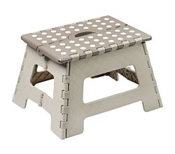 KESPER Klapptritt 70631 aus Kunststoff, beige / Hocker / Klappstiege