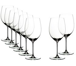 RIEDEL 7449/0 VERITAS Cabernet / Merlot Weinglas VORTEILSSET KAUF 8 ZAHL 6