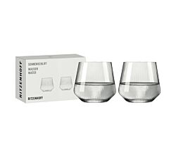 Ritzenhoff 8000001 Wasserglas-Set #1 SONNENSCHLIFF RDT 2024 in Geschenkbox