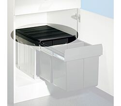 Ersatzdeckel  M7573016-6 für die Abfallsorter Double Master, Bio Trio Maxi, Trio Master, Corner Master, Corner Boy, Edel Double-2 und Edel Trio-2 / Deckel 