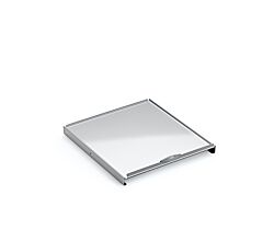 NABER 8010153 Gesamtdeckel 400 Cox® silber, 337 x 390 x 47,1 mm