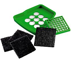 Bio-Deckel für CABBI und CABBI junior Abfallsorter inkl. 4 Aktivkohle-Filter / Biodeckel / Deckel