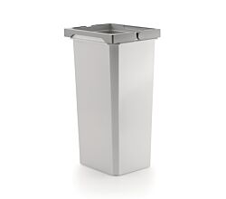 COX BASE Systembehälter 12,5 Liter in HELLGRAU / Eimer / Abfalleimer / Mülleimer / Zubehör