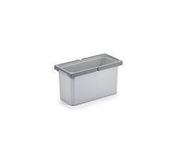 Cox® Systembehälter 10 Liter hellgrau für COX BOX Abfallsorter / Einsatz / Ersatzteil / Zubehör