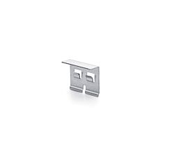 NABER 8012364 Halterung für Aufbewahrungsbox, silber, passend für Cox® - Serien
