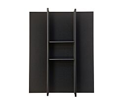 Besteckeinsatz Kvalito, für 450er Schrank, anthrazit, Rand zuschneidbar