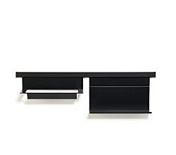 Linero EasyLine Set-2 schwarz matt / Relingsystem / Kesseböhmer