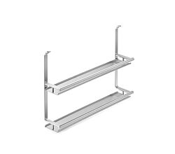 Linero 2000 Gewürzbord EDELSTAHLFARBIG für Relingsystem / Gewürzhalterung / Kesseböhmer