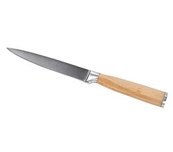 KESPER 90608 Universalmesser mit 13 cm Edelstahlklinge und Bambusgriff / Allzweckmesser