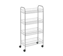 METALTEX Sprinter Allzweckwagen mit 4 Etagen / Rollregal, Höhe 84 cm