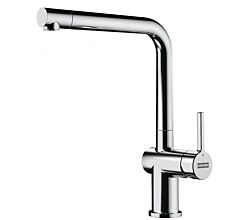 FRANKE Armatur ACTIVE L Window in CHROM mit Festauslauf / Einhebelmischer