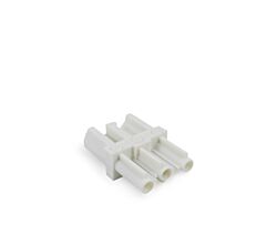 Thebo Adapter 3-polig ST18 Stecker Kupplung in weiss / Zubehör