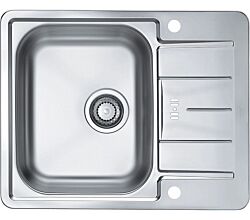 Flachrand Spüle ALVEUS LINE MAXIM 60 / flächenbündig / Edelstahlspüle
