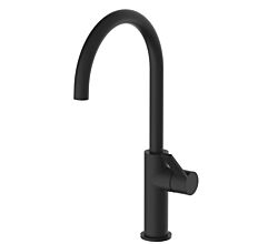 AquaCucina Armatur NEFER 92000-S in SCHWARZ mit Schwenkauslauf / Küchenarmatur / Einhebelmischer