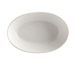 Maxwell & Williams ROUND Schale oval, 20 x 14 cm  / White Basics