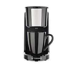 grossag 1322 Ein-Tassen Kaffee-Automat KA 8.17 inkl. Porzellan-Tasse 150 ml / Single-Kaffeemaschine (1 Tasse)