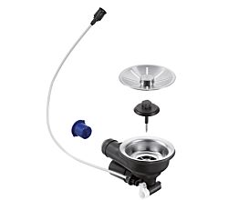 BLANCO Ablaufventil 3,5 Zoll mit Excenter InFino gebürstet / Ersatzteil