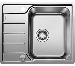 BLANCO Spüle LEMIS 45 S-IF Mini mit Ablauffernbedienung / ab 45 cm Schrankbreite