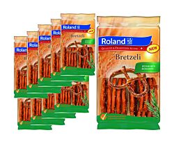 10er SET Roland Bretzeli Rosmarin 100 g Brezel Laugenbrezel Salzbrezel