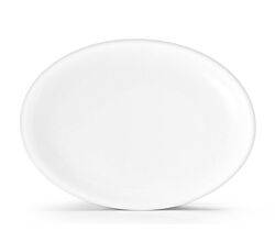 CreaTable - ITALIAN PARTY - Barbecueteller WHITE 33 cm aus Opalglas