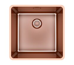 CARESSI CAPPMX40R20CO Spüle in COPPER ohne Hahnbank / ab 50 cm Schrankbreite / Einbauspüle / Edelstahlspüle