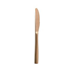 COMAS 6356 Dessertmesser BARCELONA KUPFER Edelstahl 18/10 / PVD-Beschichtung / Kupfer-Finish