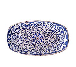 COMAS ORIENTAL ovaler Teller 29 cm, 6 Stück, Porzellan