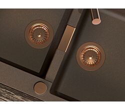 SCHOCK Sichtteile in Copper 629368COP für PREMIUM Ablaufgarnitur 629368PD