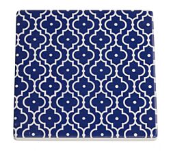 Medina Untersetzer Taza, Keramik/Kork, 9,5 x 9,5 x 0,75 cm, DU0019