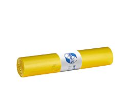 DEISS 13023 - PREMIUM - 120 Liter Abfallsäcke Typ 60 GELB - 25 Stk. auf Rolle / Emil Deiss / Abfallsäcke / Typ 60