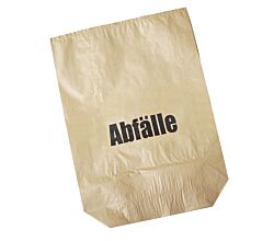 DEISS 07002 - Papiersäcke braun - 120 Liter - Maße (LxBxT): 95 x 70 x 20 cm - 25 Stk. / Papier-Müllbeutel / EMIL DEISS
