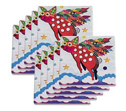 10er SET Maxwell und Williams SMILE STYLE Untersetzer PIGASUS - DU0024 / Unterlage / Designunterlage