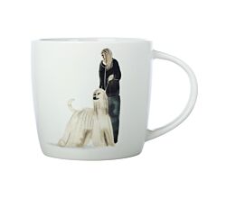 Maxwell & Williams DX1071 Becher 400 ml BEST FURRY FRIENDS Hair, Porzellan, in Geschenkbox