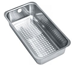 FRANKE Abtropfbecken aus Edelstahl für BASIS Spülen / Abtropfschale / Resteschale / Siebschale / Edelstahlschale