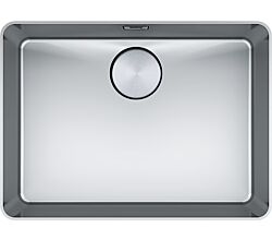 FRANKE Spüle MYTHOS MYX 210-55 mit Druckknopfbetätigung / slimtop / flächenbündig / Edelstahlspüle