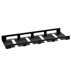 Aluments Quader-Rack Gläserhänger 60 cm in SCHWARZ / Regalsystem / Modulregal