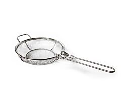 Grillkorb mit einklappbarem Griff / Edelstahl