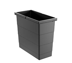 HAILO 1129929 Ersatzeimer 14 Liter für AS Cargo Soft short 500 dunkelgrau / Ersatzteil