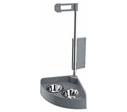 HAILO 3291001 Futterstation KATZE für Unterschrank ab 40 cm / Futtermittelstation