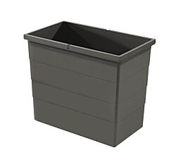 HAILO 1129969 Inneneimer 28 Liter dunkelgrau für Abfallsorter CARGO und TANDEM / Eimer / Ersatzeimer / Abfalleimer