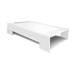 HAILO Ersatzdeckel 1040229 für Abfallsorter TANDEM in weiß / Ersatzteil